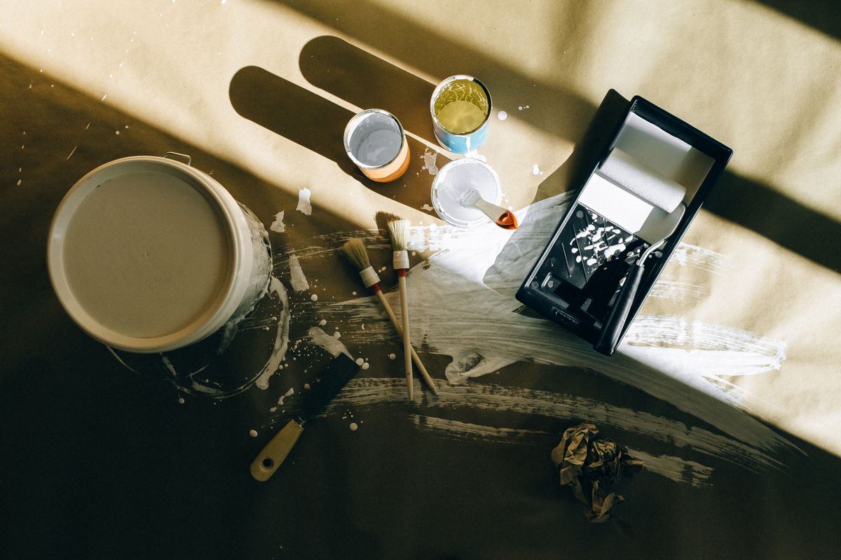 Material de pintura profesional